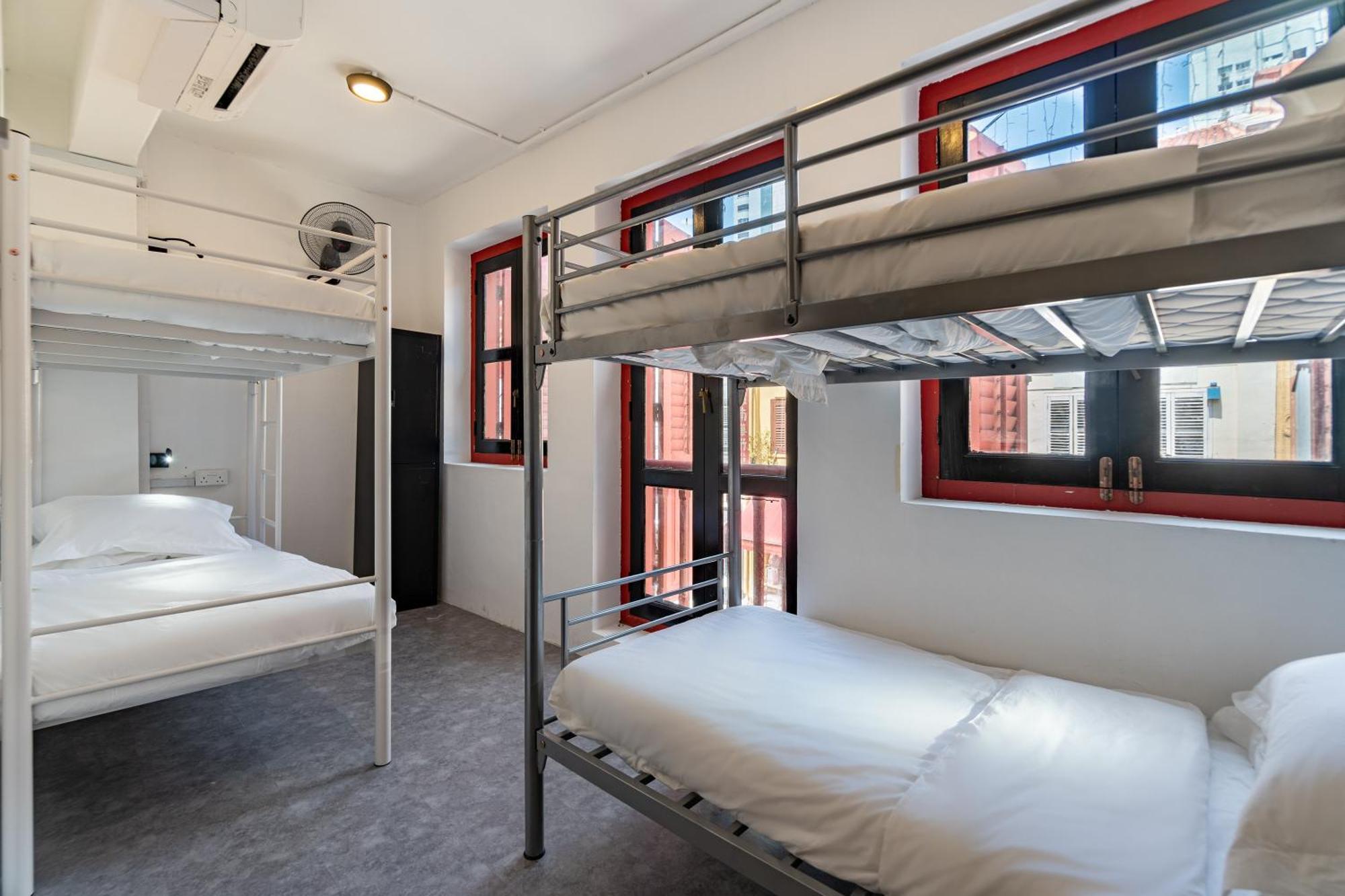 Eenpersoonsbed in Gemengde Slaapzaal met 6 Bedden