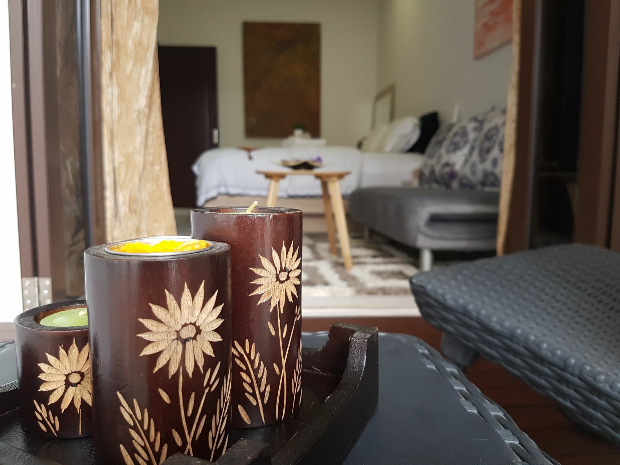 Suite mit Kingsize-Bett und Balkon
