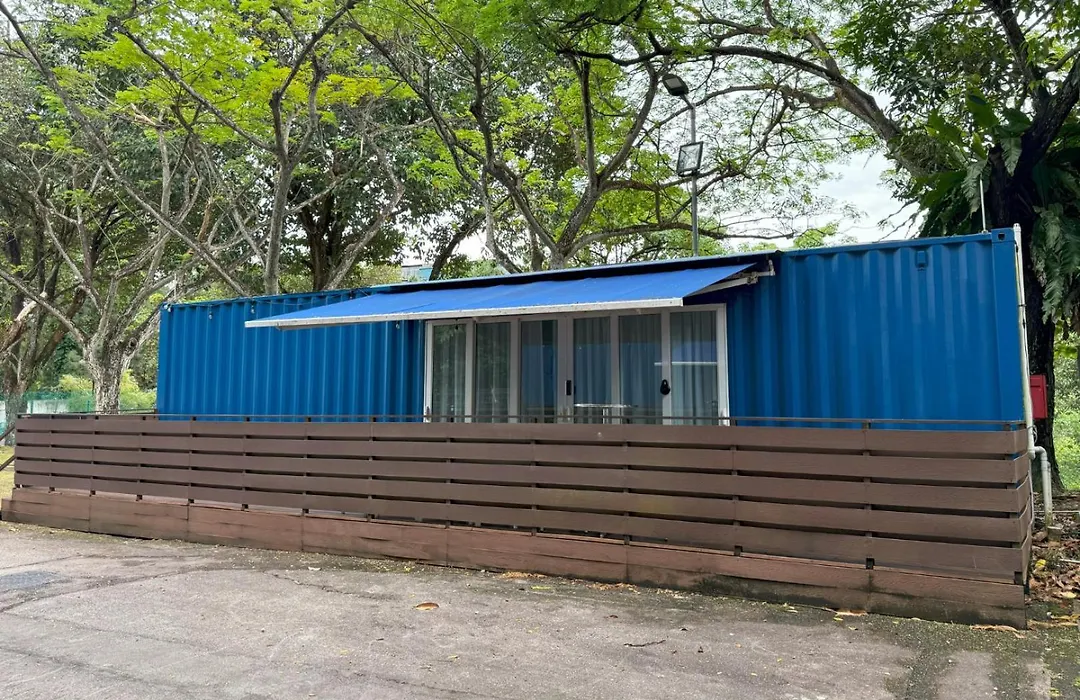 Shipping Container Hotel At Haw Par Villa Googlemap Address 27 Zehnder Road Taxi And Cars Can Only Enter Via Zehnder Road-1